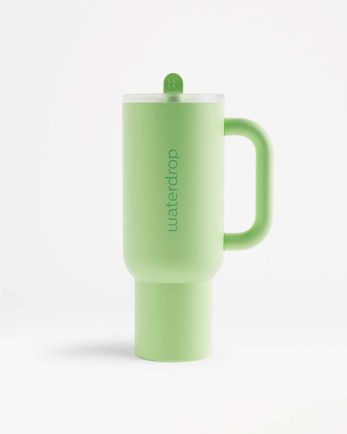 Explorer Thermo Tumbler with flip-open straw.